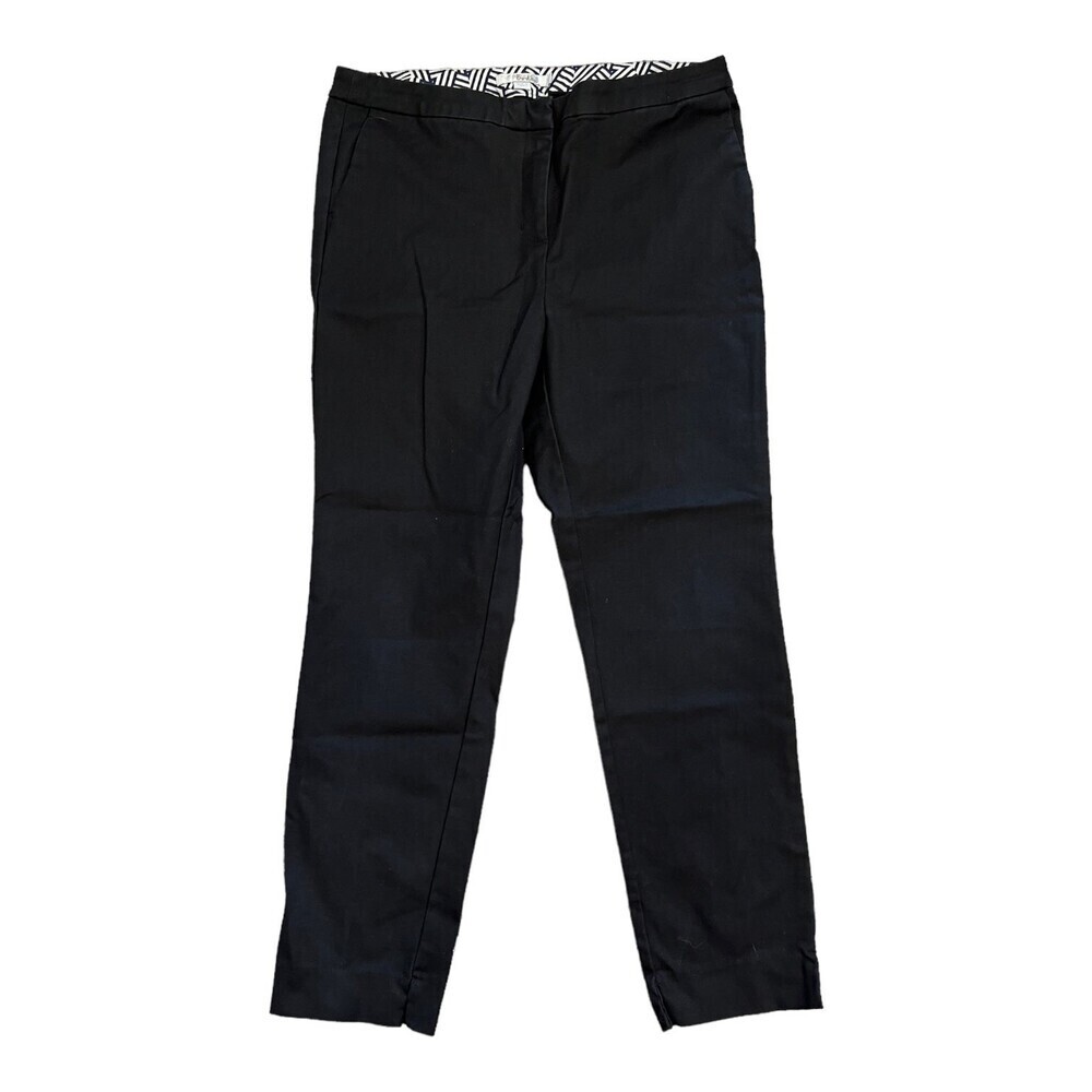 Boden Black Cropped Trousers 10R